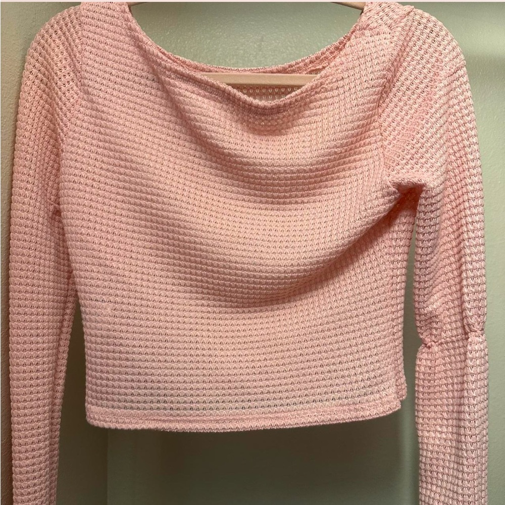 SHEIN blush blouse